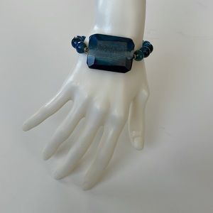 Sandra Borish Blue Quartz Bracelet